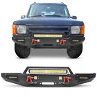 Fit for 1999-2004 Land Rover Discovery 2 Steel Front Rear Bumper W/LED & D-rings Land Rover Discovery