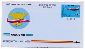 Spanien 1983 Ganzsache Aerogramme - Flugzeug Michel Nr. LF 155 - Bild 1 von 1