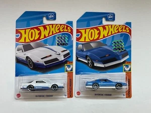 2023 HOT WHEELS MUSCLE MANIA '84 PONTIAC FIREBIRD COLOR VARIATION LOT OF 2 - Picture 1 of 11