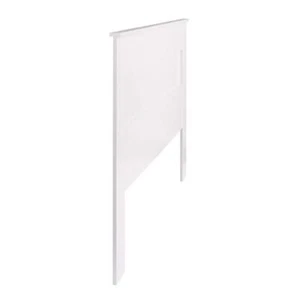 Prepac Headboard King Flat Panel Bohemian Classic Non-upholster Composite White - Picture 1 of 6