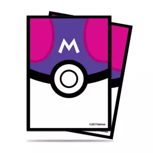 ULTRA PRO Pokemon Deck Protector Chromafusion Sleeve Master Ball - Picture 1 of 1