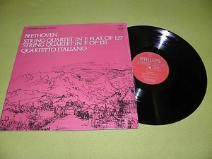 Beethoven - String Quartets / Quartetto Italiano / 1968 IMPORT Philips Stereo NM - Picture 1 of 2