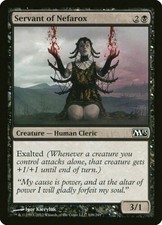 1x MTG Servant of Nefarox - M13 common - Magic Card