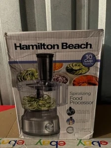 Hamilton Beach Food Processor, Vegetable Chopper & Veggie Spiralizer - Picture 1 of 5