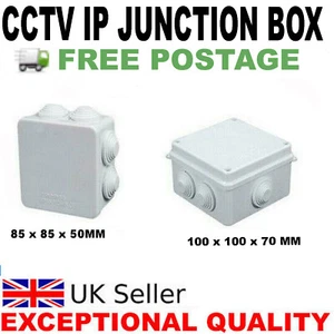Estuche de caja de conexiones blanco resistente a la intemperie IP65 impermeable para CCTV eléctrico al aire libre - Imagen 1 de 19