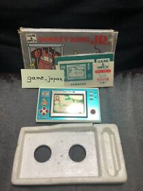 Vintage 1982 Donkey Kong Jr Nintendo Game and Watch Works Great WITH BOX JAPAN 