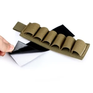 6 Rounds 12 Gauge Tactical Shot gun Shell Holder Card Ammo Cartridge Pouch NEW U - Picture 1 of 21