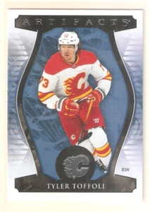 Tyler Toffoli 2023-24 UD Artifacts Base Card #76 Flames - Picture 1 of 1