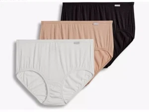 Jockey Super Soft Briefs 5/S, Black, Tan, White Soft & Comfy - Picture 1 of 6