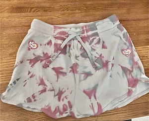 ZARA Shorts Wom Sz Med Tie Dye Blue - Picture 1 of 6