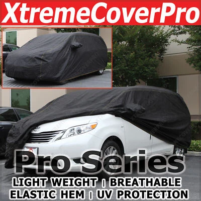 2024 TOYOTA SEQUOIA ДЫШАЩИЙ АВТОМОБИЛЬНЫЙ ЧЕХОЛ С КАРМАНОМ ЗЕРКАЛА - ЧЕРНЫЙ - Изображение 1 из 4