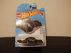 Hot Wheels #46/250 Volkswagen Kafer Racer Black 1/10 2019-New in Package - Picture 1 of 4
