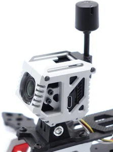 CNC ALUMINUM CAGE FOR DJI O3 AIR UNIT CAMERA MODULE CASE FRAME BRACKET KIT - Picture 1 of 7