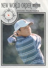 2002 Upper Deck Golf Trading Cards Silver #64 Shigeki Maruyama New World Order