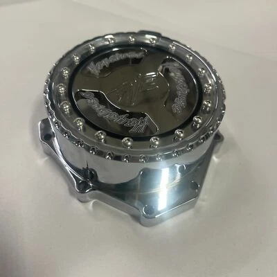 CLEARANCE CHROME SEE THROUGH STATOR COVER LED LIGHTS 99-20 SUZUKI HAYABUSA - Изображение 1 из 4