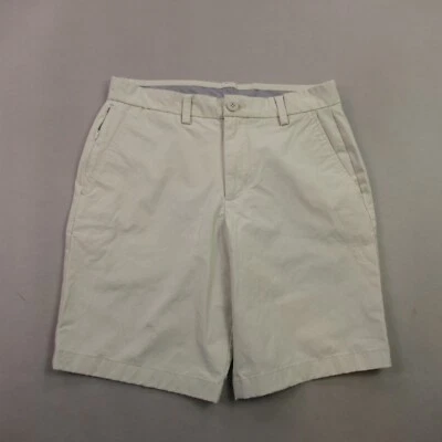 Pantalones Cortos Vineyard Vines Para Hombre 28 Bolsillos Botón Ligero Chino OTG Marfil Foto 1 de 4
