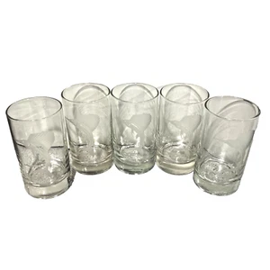 RARE Vintage Cocktail Glasses Game Fish Swordfish Sport Fishing Barware MCM (5) - Picture 1 of 8