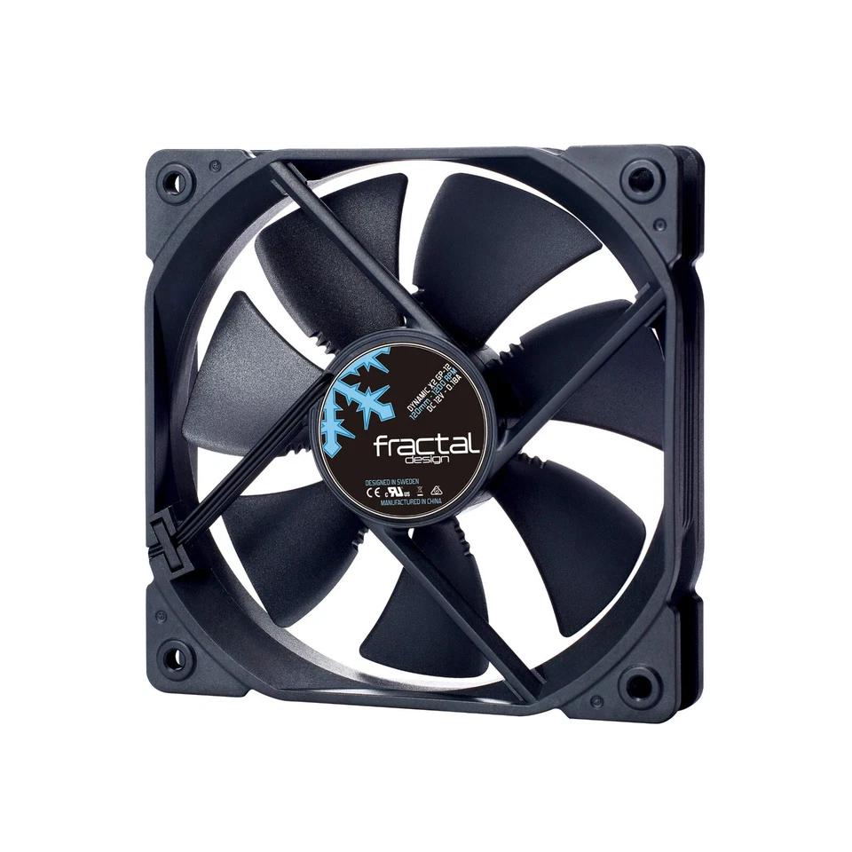Fractal Design Dynamic X2 GP-12 FD-FAN-DYN-X2-GP12-BK 120mm Case Fan - Image 1 of 1