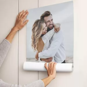 Custom Canvas Printing Unframed Posters Upload Your Photo Image Wall Art Prints - Picture 1 of 13