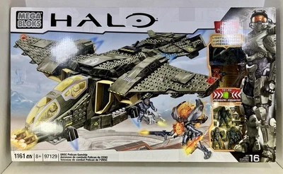 Halo Mega Bloks UNSC Pelican Gunship Set 97129 New In Sealed Box - Read - Image 1 of 4