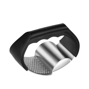 Handheld Garlic Press Tool for Crushing Garlic Gingers and Peppers Multi Use - Picture 1 of 8