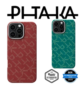 Funda ultradelgada con monograma Pitaka tejida de fibra de aramida para Apple iPhone 16 Pro Max - Imagen 1 de 14