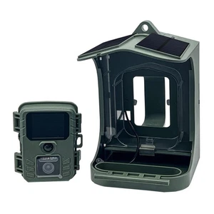Bird Feeder Camera with Solar Panel 1080P WIFI Bird Watching Camera Auto8737 - Foto 1 di 6