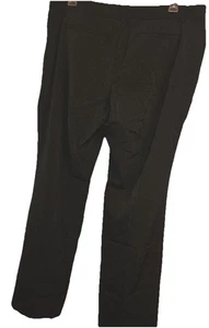 New York & Company Hose Damen 18 schwarz Nadelstreifen Stretch elegante Karriere Hose - Bild 1 von 12