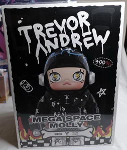 Pop Mart Mega Space Molly 400% Trevor Andrew Nuevo Sellado Auténtico - Imagen 1 de 5