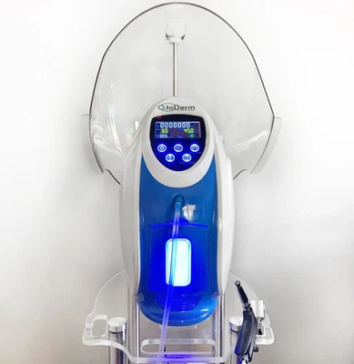 Lo más nuevo O2toDerm máscara de oxígeno puro terapia domo máquina facial con cúpula O2toderm Foto 1 de 4