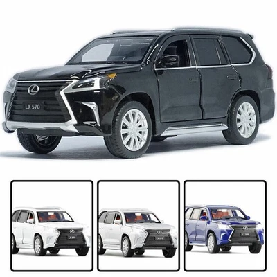 1:32 Lexus LX570 Model Car ORV Alloy Diecast Toy Vehicle Collection Kids Gift - Image 1 of 4
