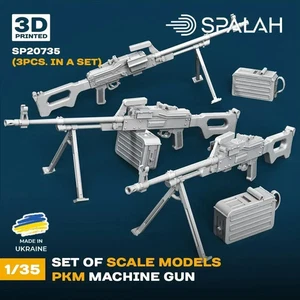Modelos PKМ ametralladora (3 piezas) kit modelo escala 1:35 Spalah SP20735 - Imagen 1 de 1