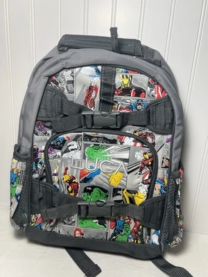 Pottery Barn Kids Mackenzie 漫威漫画 夜光背包 单色 Luca — 第 1/2 张图片