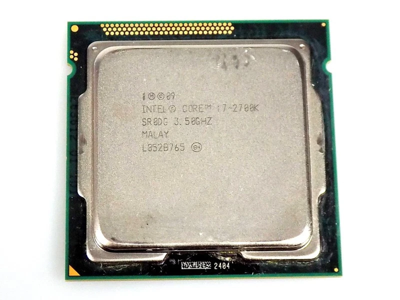 Intel Core i7-2700K SR0DG 3.4GHz Socket 1155 TRAY CPU Prozessor CM8062301124100 - Bild 1 von 1