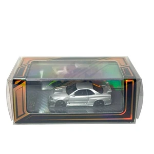 404Error 1:64 Resin Model Nissan Skyline GT-R R34 Silver Color - #244/499 VHTF - Picture 1 of 4