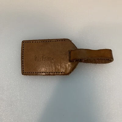 Hartmann Leather Luggage Bag Tag And Leather Handle Original OEM - Image 1 of 4