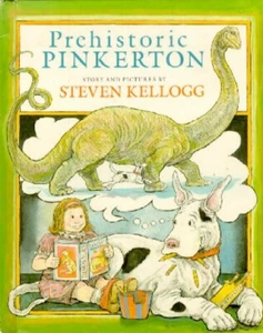 Great Dane Children's book Prehistoric Pinkerton by Steven Kellogg First Edition - Picture 1 of 2