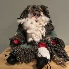 Primitive Christmas Santa Folk Art Country Farmhouse Rag Doll Ooak