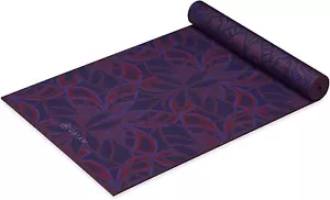 Gaiam Yoga Mat - Premium 6mm Print 68"L x 24"W x Thick, Divinity - Picture 1 of 7