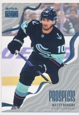 2022-23 Skybox Metal Universe Matty Beniers PP-4 Rookie Premium Prospects RC