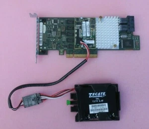 Fujitsu PRAID EP420i /2GB 8-Port SED SAS RAID Controller D3216-B33 + FBU & Cable - Picture 1 of 4