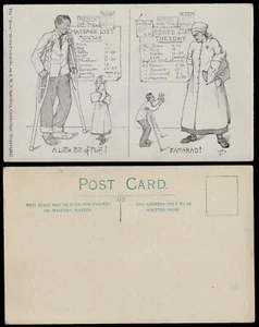 Um 1910-20 seltene Physiotherapiekarte Nr. 6 "Bliss" von W.P.Spalding, Cambridge  - Bild 1 von 1