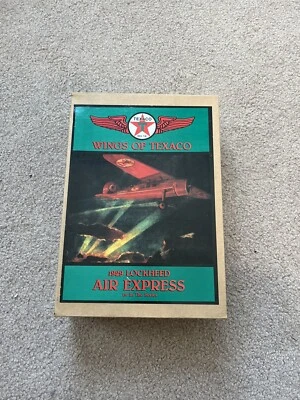 Wings of Texaco Airplane 1st in Series 1929 Lockheed Air Express New in Box - Image 1 of 4