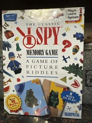 I Spy Memory Riddle Game w/ 2  I Spy Picture Riddle Books New Sealed - Image 1 of 4