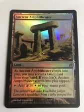 MTG Ancient Amphitheater Land FOIL Lorwyn Mint