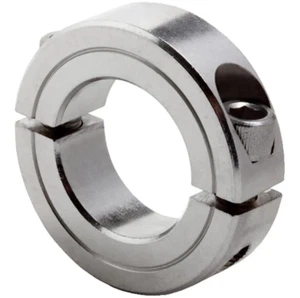 Clamp Collar Double Split 10mm To 70mm Shaft Collar Zinc Plated - Picture 1 of 2