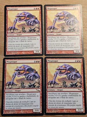 Megatog●PLAYSET●Mirrodin●MTG●2003●RARE●PORTUGUESE●LP●C322 - Image 1 of 2