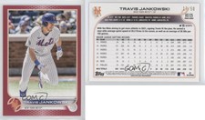 2022 Topps Update Mother's Day Hot Pink /50 Travis Jankowski #US125