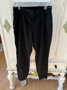 Greys Anatomy Impact Black Scrub Jogger Pants Medium - Picture 1 of 4