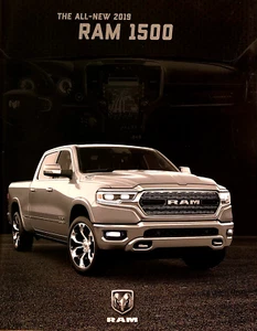 2019 RAM 1500 PICKUP TRUCKS (DODGE)—OVERSIZED 70 PAGE SALES BROCHURE—NEW NOS - Picture 1 of 1
